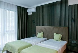 1-мест. (разм. в 2-мест.) комфорт TWIN (вид на парк), База отдыха Бухта Мечты, Гагра