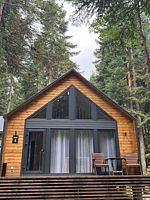 Шестиместный коттедж, База отдыха BARN&WOOD, Архыз