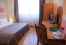 1-мест. (разм. в 2-мест.) станд. DBL/TWIN с балк., корп. 4, Комплекс отдыха Беларусь, Красная поляна
