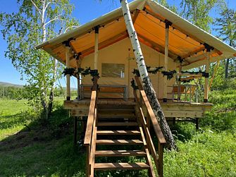 Глэмпинг Наедине