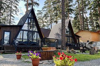 Гостевые дома А-фрейм Крыша