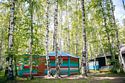 Пятиместная юрта эконом, База отдыха Байкальские Зори, Кабанский район