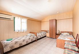 2-мест.(разм. в 3-мест.) стандарт, База отдыха Семейная Лагуна, Анапа