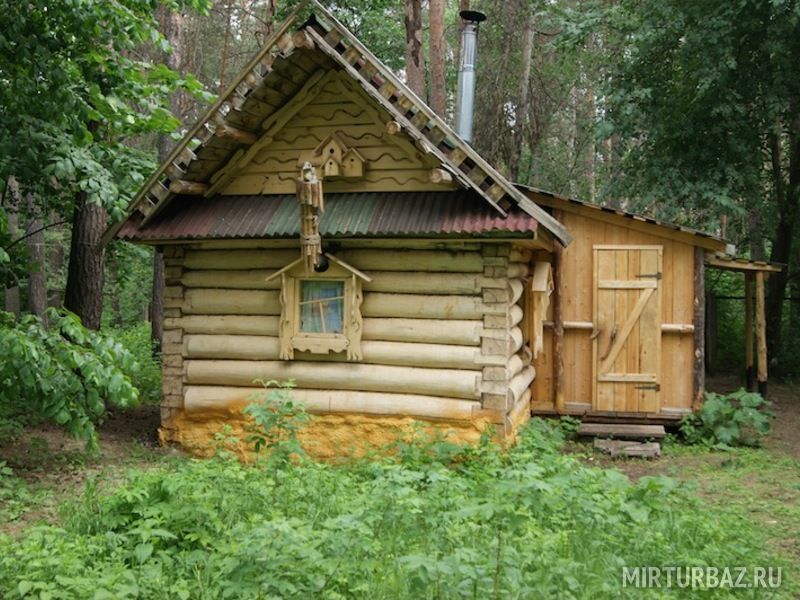 баня снаружи