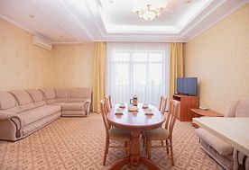 1-мест. (разм. в 4-мест.) апартаменты с балк., Гостевой дом Альмира, Адлер