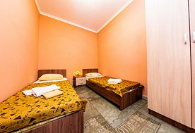 2-мест.(разм. в 4-мест.) апартаменты с террасой, База отдыха Самшит, село Сукко