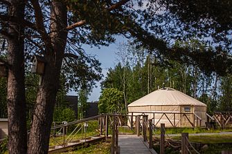 Глэмпинг Юрта Лахти