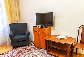 1-мест. (разм. в 2-мест.) 2-комн. станд. семейный, Пансионат Геолог Казахстана, Железноводск