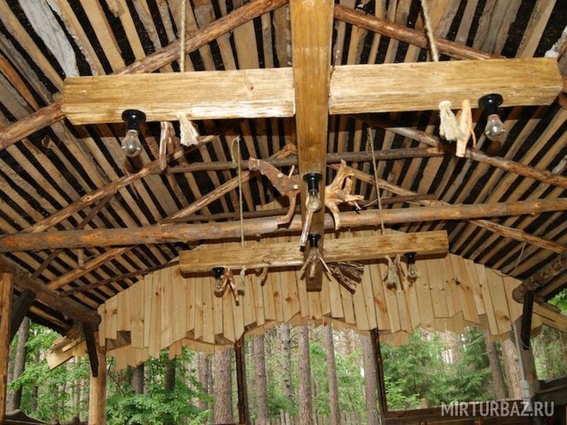 оформление потолка