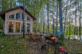 Коттедж №1, Эко-комплекс Ахвенлампи, Лахденпохский район