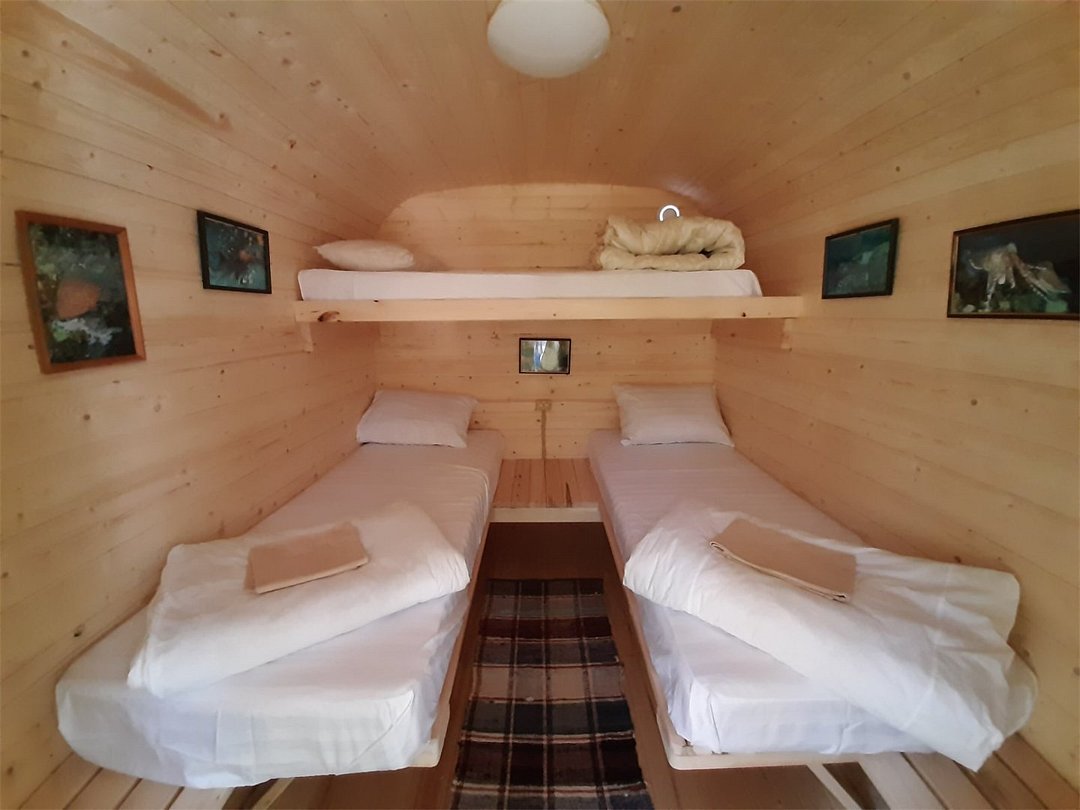 Домик 3-местный (кубо-бочка)