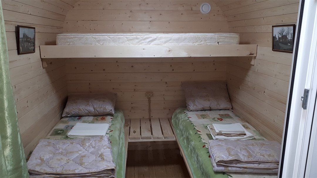 Домик 3-местный (кубо-бочка)