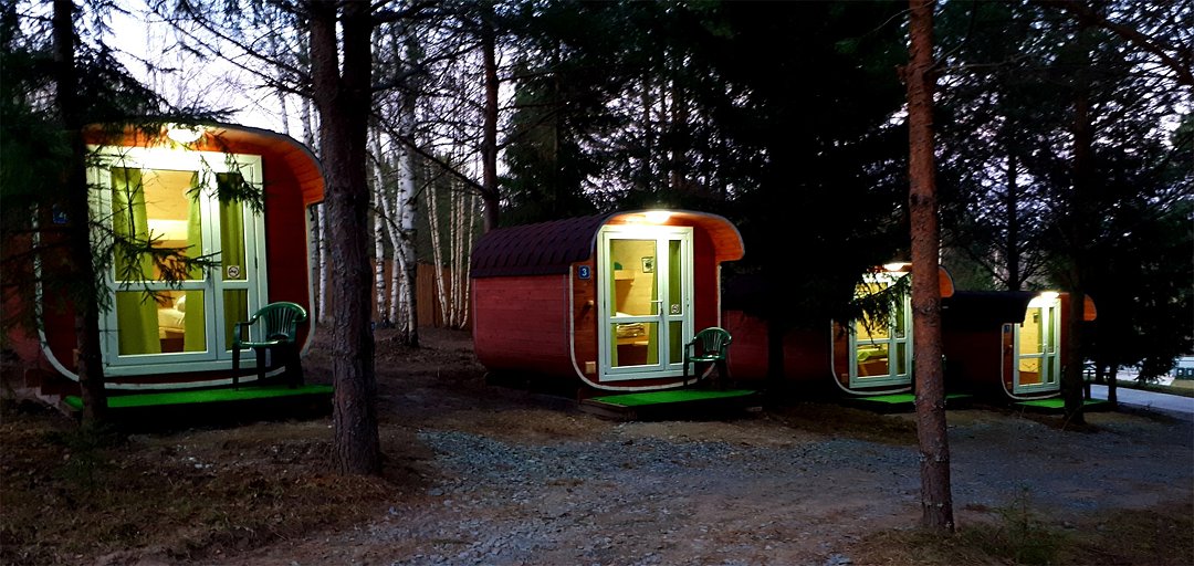 Домик 3-местный (кубо-бочка)