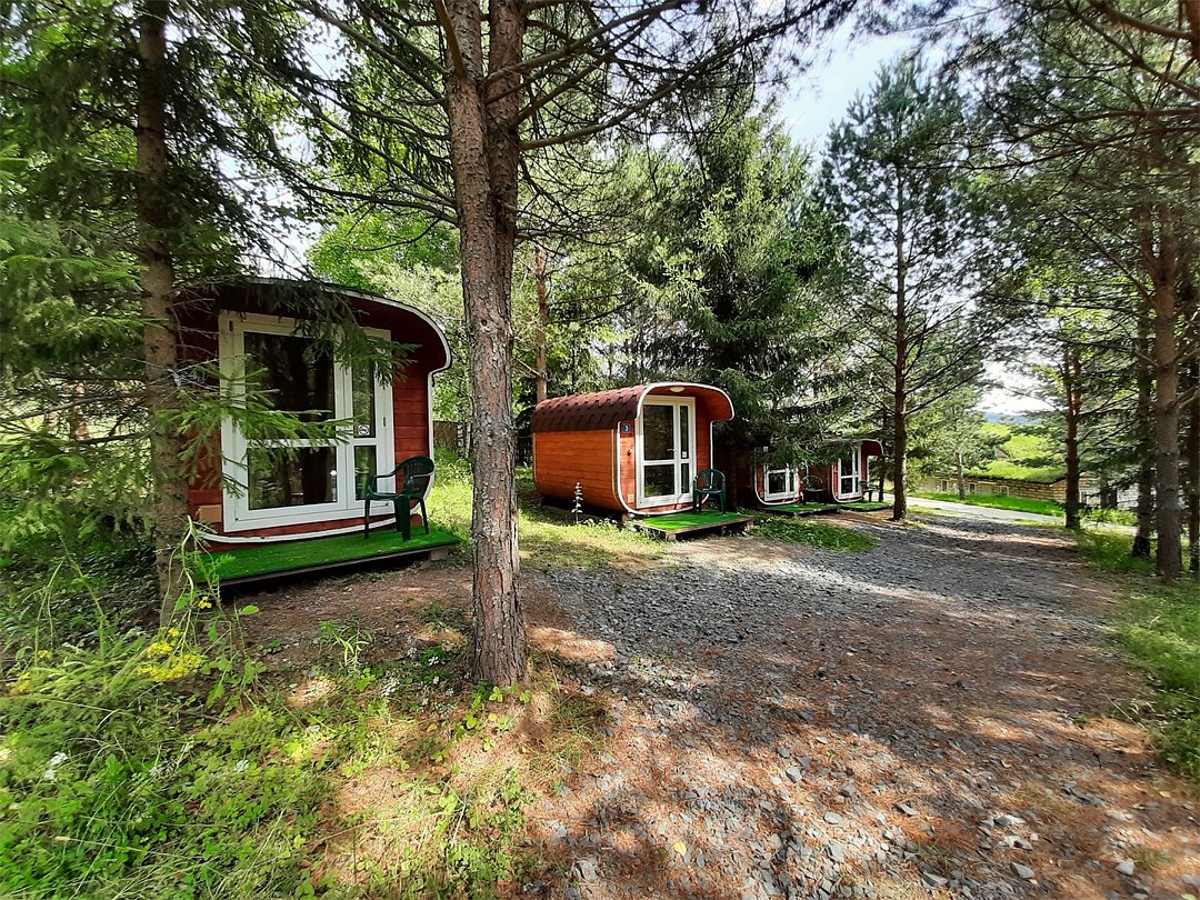 Домик 3-местный кобо-бочка (Семейный)