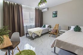 Двухместный номер Standard 2 отдельные кровати, Гостевой дом Папоротник, село Ямное