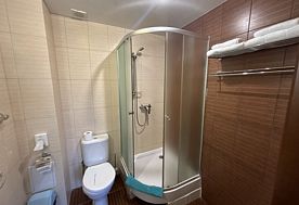 1-мест. (разм. в 2-мест.) станд. с франц. балк., Пансионат Анапа-Лазурная, Джемете