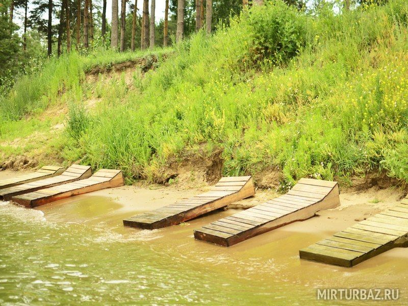 Пляж у Волги