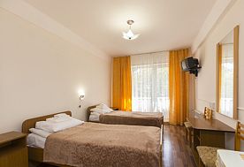 1-мест. (разм. в 2-мест.) 3 катег. эконом, корп. 1, 2м, Пансионат Искра, Пятигорск