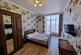 2-мест. делюкс с балк. (вид на море), новый корп., Гостевой дом Аида, Адлер