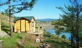 Четырехместный летний домик, Кемпинг Большая медведица, Ольхонский район