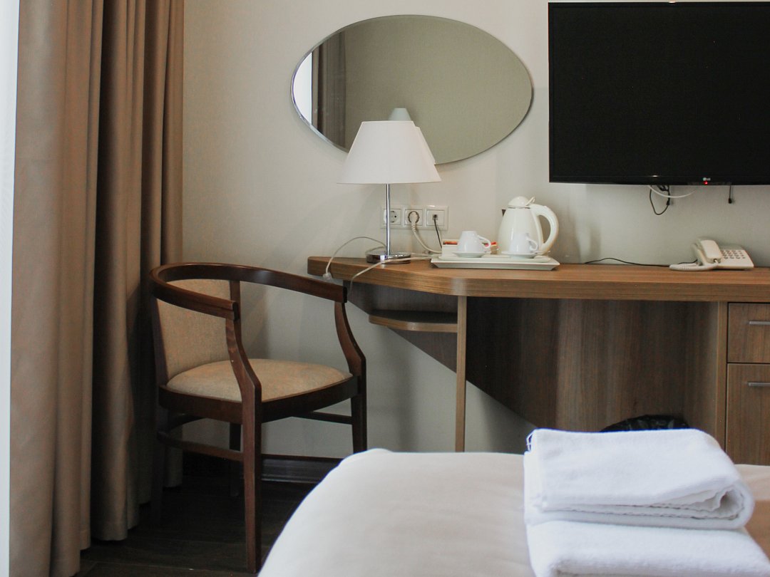 Стандартный 2-местный 1-комнатный категория «В» (с балконом, корпус №1)