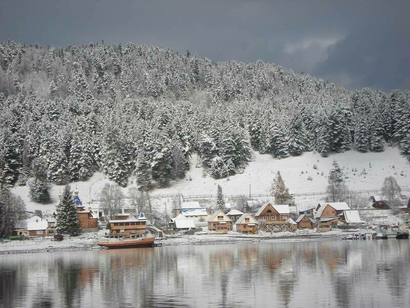 Вид на базу зимой | Эстюба, Горный Алтай (Республика Алтай)