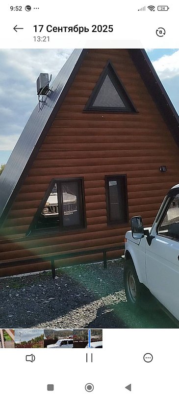 Фото 6 из отзыва о глэмпинге A-Frame Синильга