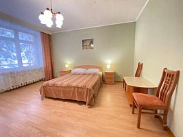 Двухместная студия с балконом и с видом на парк двуспальная кровать, Дом отдыха Нагорное, Химки