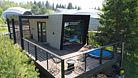 Модульный двухместный дом с купелью с подсветкой и гидромассажем, Глэмпинг Има, Жебреи