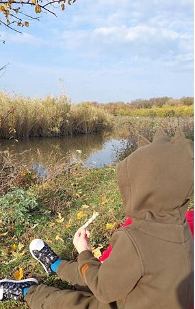 Отдых с детьми на реке Самбек