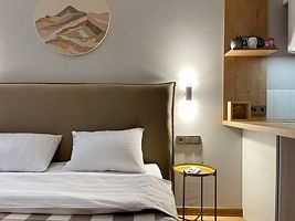 Студио в новом Апарт-отеле "Putilov AVENIR" (Метро Кировский Завод, 5 минут пешком), Rauktis City Apartments, Выборгский район