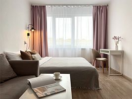 Однокомнатная квартира (Метро Ленинский проспект, 10 минут пешком), Rauktis City Apartments, Выборгский район