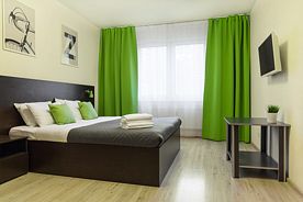 "Green House" Однокомнатная квартира (Метро Купчино, 3 минуты пешком), Rauktis City Apartments, Выборгский район