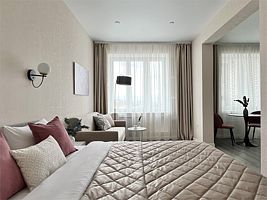 "North Lake" Квартира-студио (Метро Озерки/Просвещения, 10 минут пешком), Rauktis City Apartments, Выборгский район