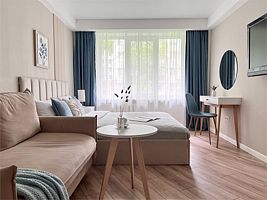 Уютная однокомнатная квартира (Метро Звездная, 10 минут пешком), Rauktis City Apartments, Выборгский район