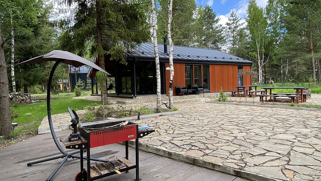 Дом 4-местный 2-комнатный (LATO-80 Sauna)