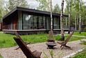 Дом 6-местный Glass box 85, Гостевой дом Домик в соснах, деревня Красный Огорок