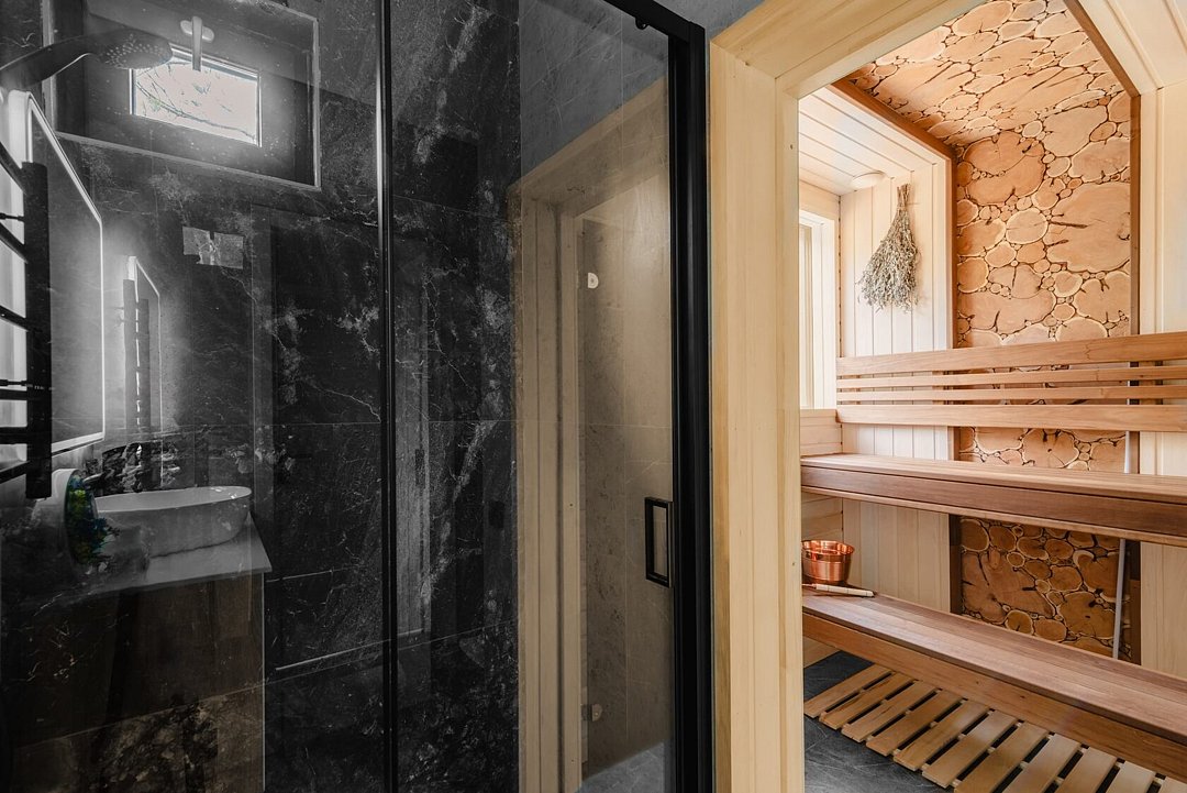 Дом 6-местный 4-комнаный (Glass box 85)