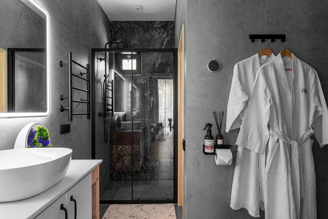 Дом 6-местный 4-комнаный (Glass box 85)