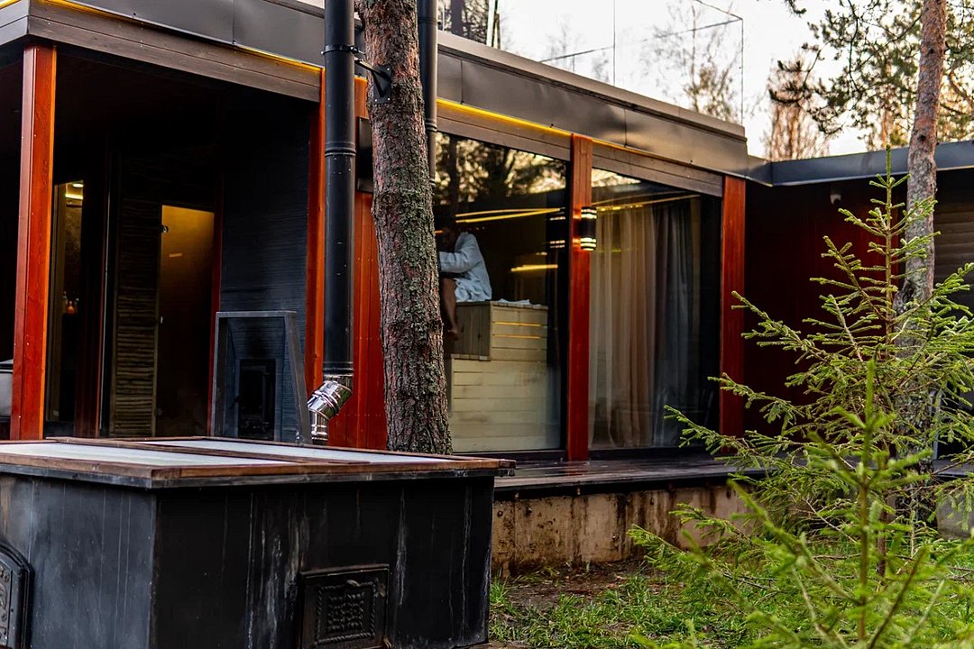 Домик 2-местный 1-комнатный (Cube)