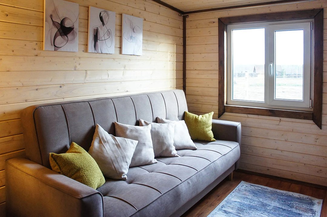 Коттедж 2-местный 1-комнатный (с камином и баней) | Можайск, Московская область