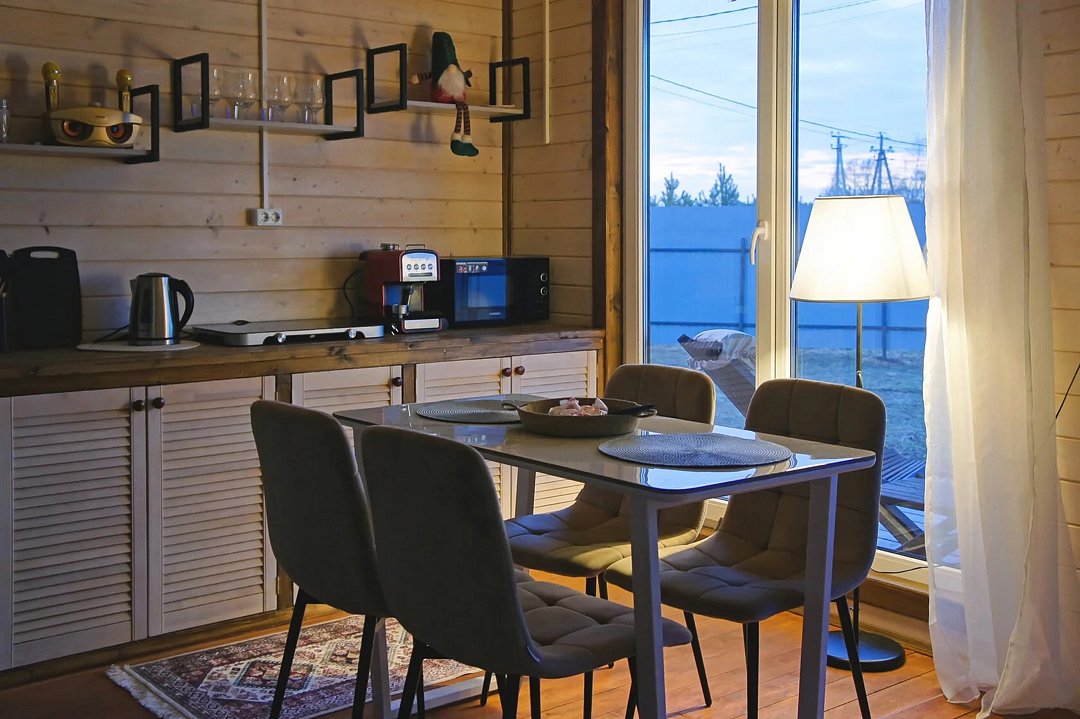 Коттедж 2-местный 1-комнатный (с камином и баней) | Можайск, Московская область