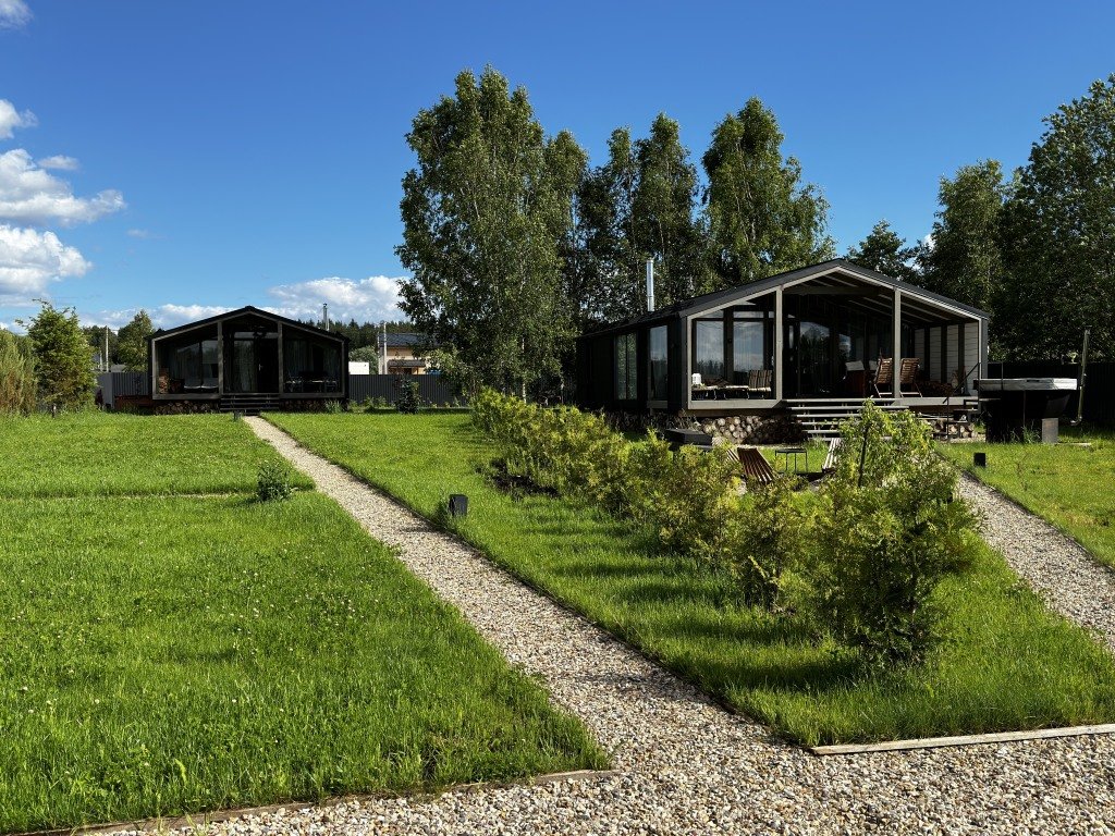 Коттедж Two House River, Московская область, Истринский район Снегири деревня Красновидово Дедовск Истринский район деревня Ламишино село Рождествено