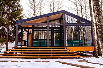 Дом в стиле лофт мини