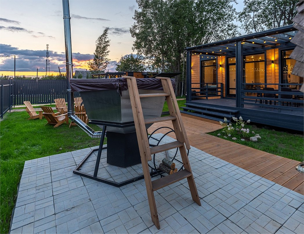 Дом 4-местный 3-комнатный (купель)