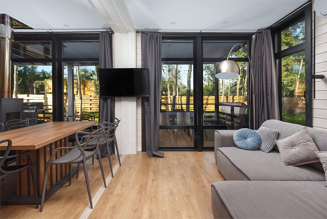 Коттедж ВИП Семейный 4-местный (с 1 спальней и купелью)