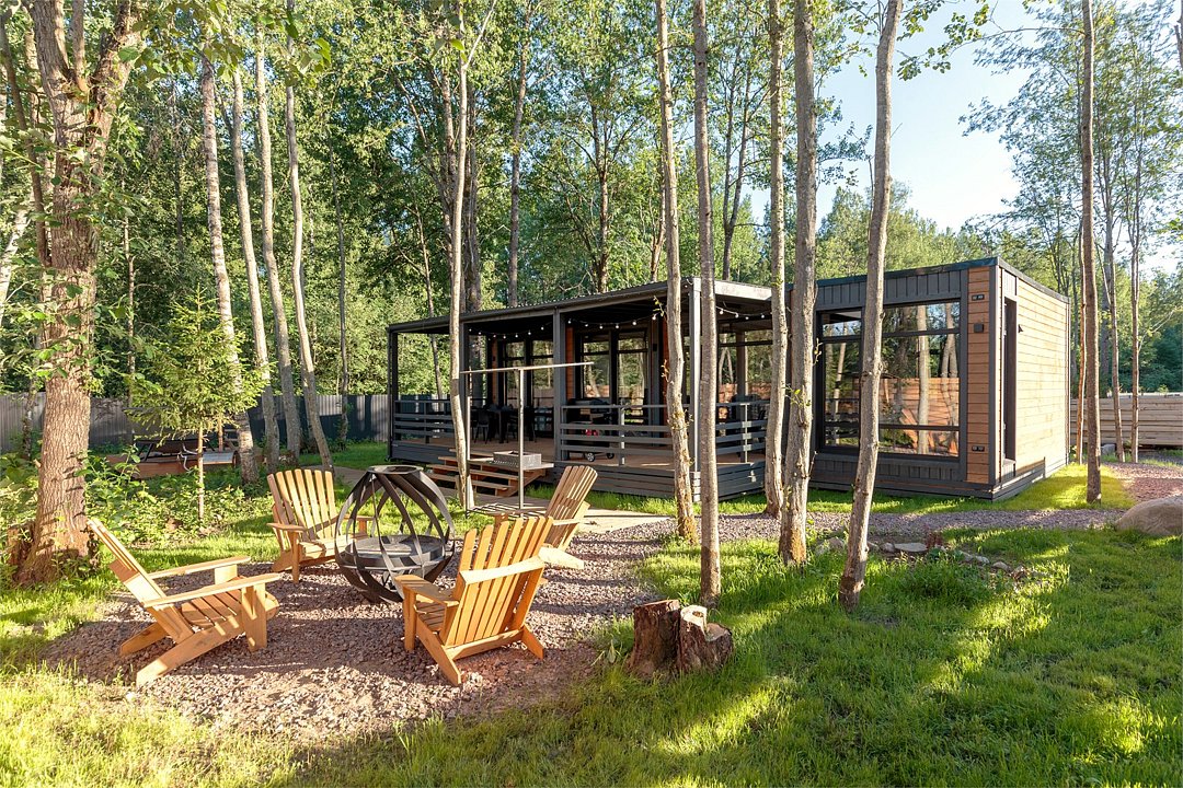 Коттедж ВИП Семейный 4-местный (с 1 спальней и купелью)