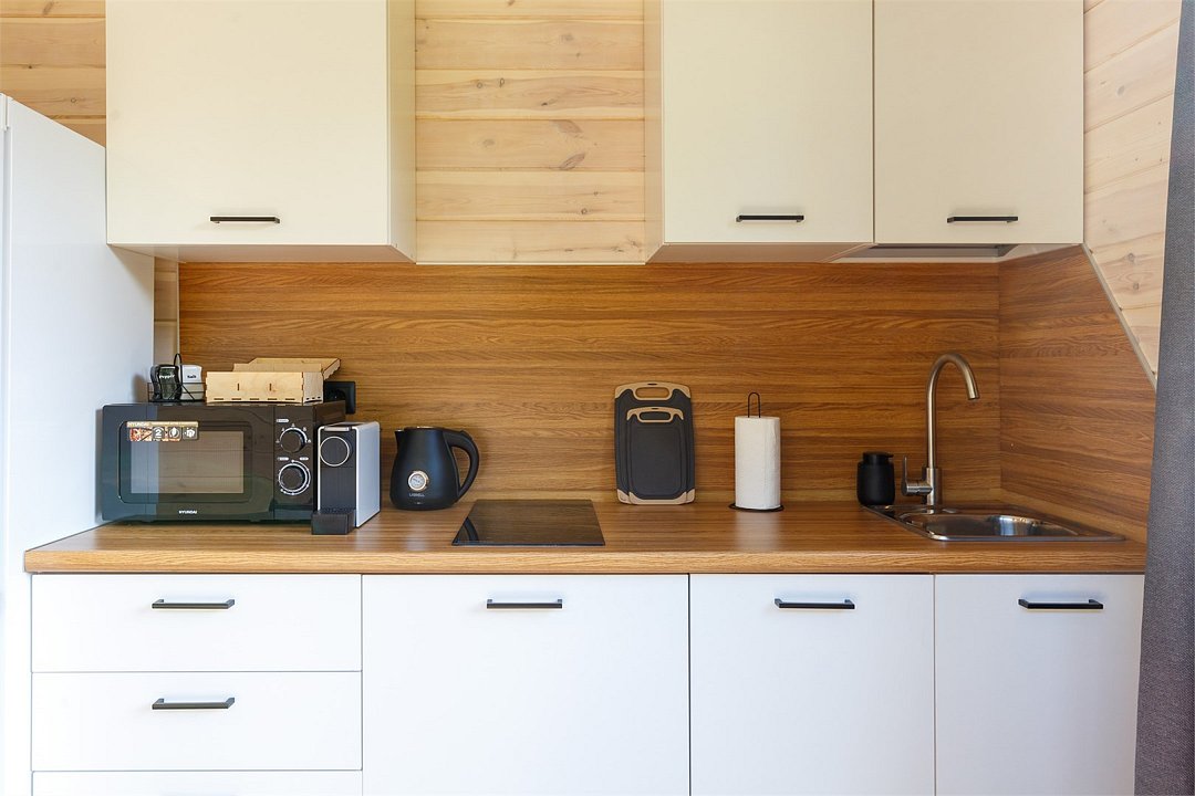 Коттедж Улучшенный 4-местный (с 2 спальнями и купелью)