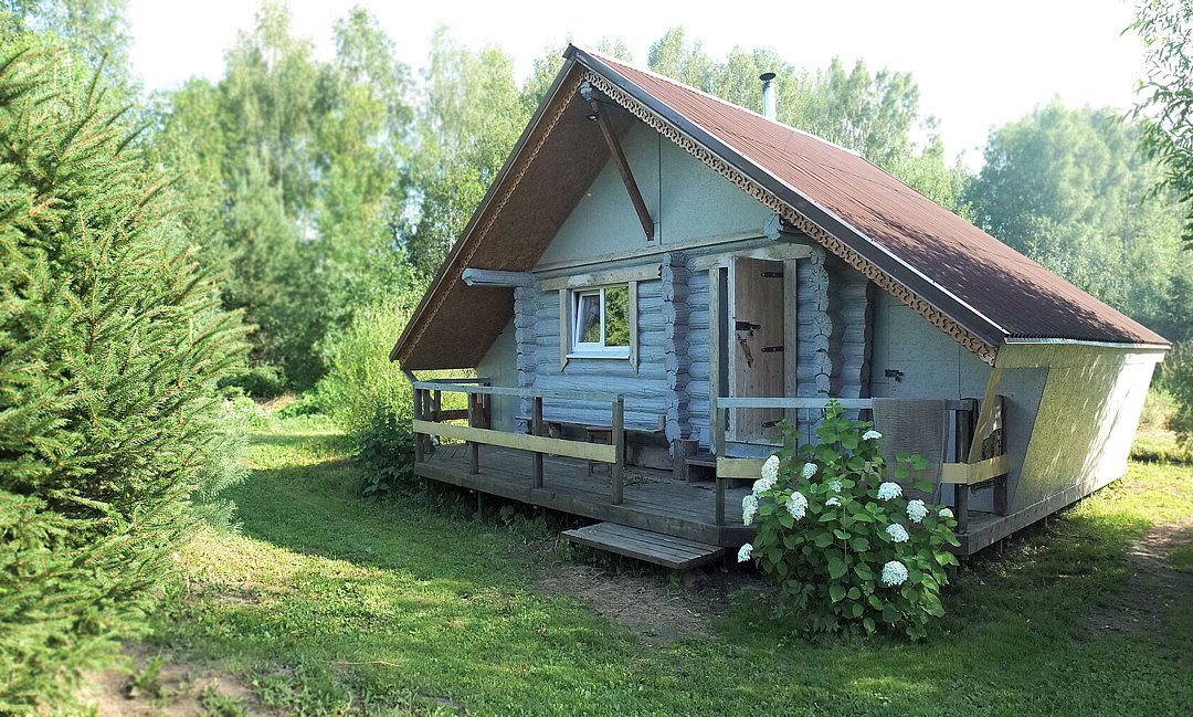 Дом из сруба на большой зеленой территории , Московская область: фото 3