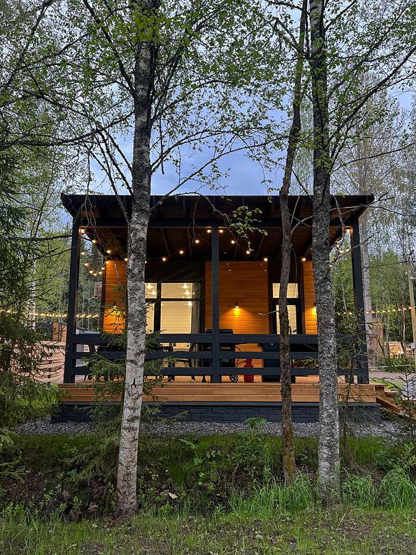 Дом 2-местный 2-комнатный (с 1 спальней)